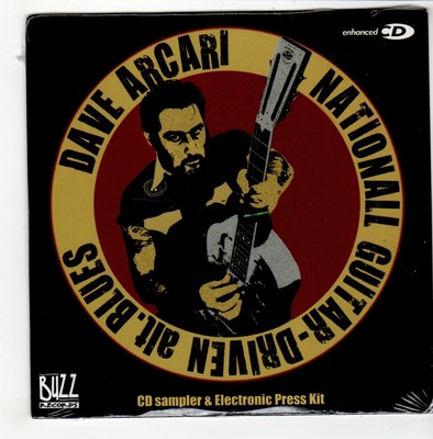 (GO487) Dave Arcari, Sampler & EPK - 2008 Sealed DJ CD