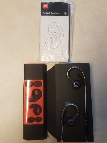 JBL Reflect Coutour Wireless Bluetooth Secure Fit Headset (Schwarz) - Bild 1 von 3