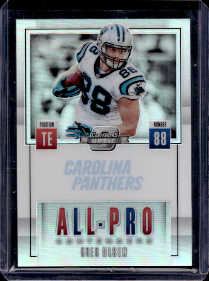 2017 Contenders Optic Greg Olsen All Pro Contenders #8/99 #AP-3