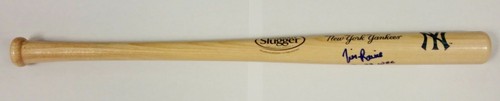 TIM RAINES NEW YORK YANKEES SIGNED MLB MINI BAT W/JSA HOF BASEBALL AUTOGRAPH - Foto 1 di 2