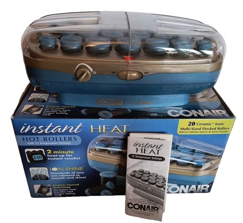 Mini Heat-Free Hair Rollers - Blue Amazon.com : Annie Foam Hair Rollers Small 5/8 Inch, 14  main image 3