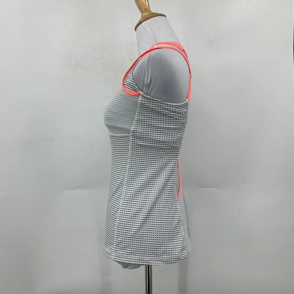 Lululemon готовый комплект пот Майка женщин 4 сетки панели полка бюстгальтер вырез назад - Изображение 4 из 4