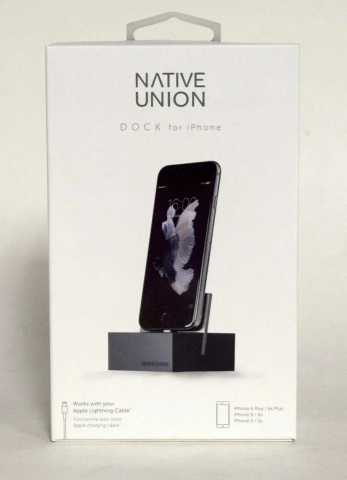 Native Union Weighted DOCK for Apple iPhone 1 - 14. Dark Grey - Image 2 of 3