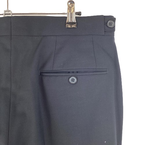 Taylor & Wright Black Suit Trousers With Side Stripe Detail 34R - Picture 4 of 4