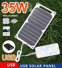 PANNELLO SOLARE PORTATILE 35W IMPERMEABILE USCITA USB 5V/2,0A NUOVA GENERAZIONE