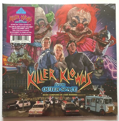 Killer Klowns from Outer Space Vinyl Record Hand Poured Variant New Sealed WW116