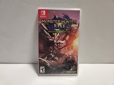 Monster Hunter Rise Deluxe Edition Nintendo Switch Original Case Only