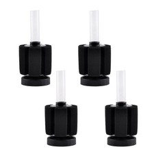 4 pcs Bio Sponge Filter Breeding Fry Shrimp Nano Fish Tank Aquarium 5 Gal Mini