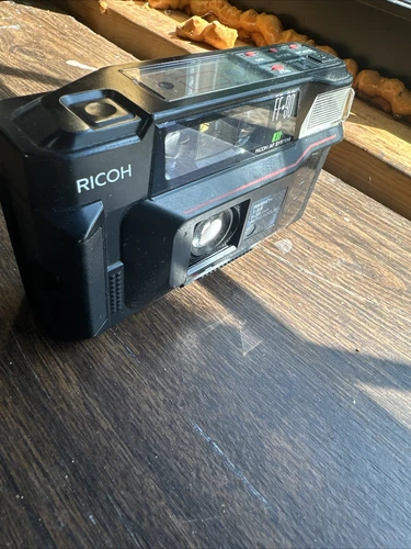 Ricoh FF-90 Point and Shoot Film Camera Untested As Is