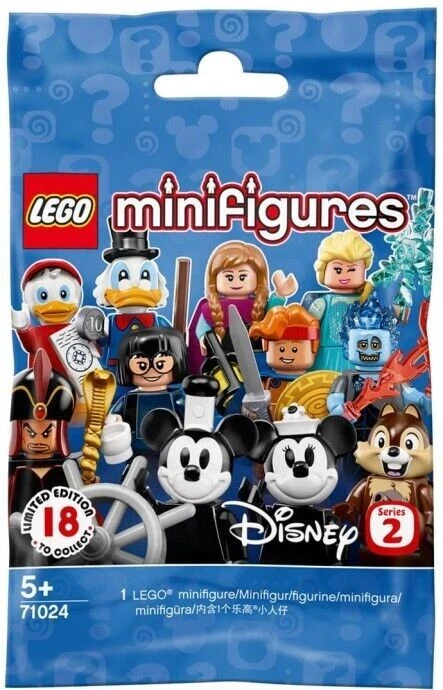 Lego Disney Series 2 Minifigures 71024 New Factory Sealed 2019 You Pick! - Image 2 of 3