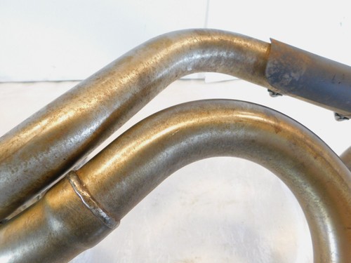 1995 & 1996 Buell S2 & S2T Thunderbolt Exhaust Muffler System Dual Header Pipes - Picture 11 of 16