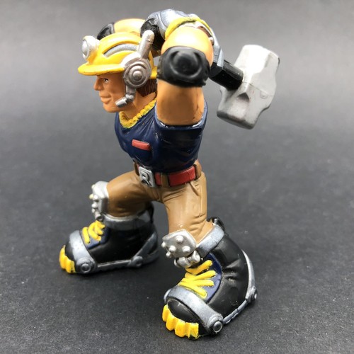 "Fisher Price Rescue Heroes Jack Hammer G2884 Modellino da costruzione 2003 2-5/8" - Foto 2 di 9