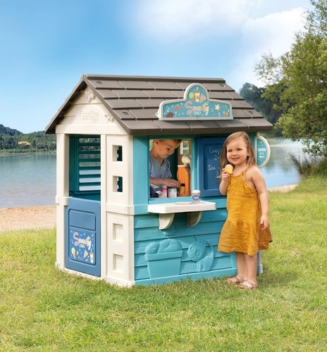 Smoby Sweet Corner Playhouse - Kids Takeaway Shop with 18 Accessories - Picture 8 of 12