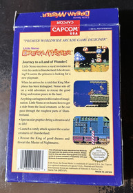 Little Nemo: The Dream Master Nintendo NES 1990 Capcom con scatola e custodia.