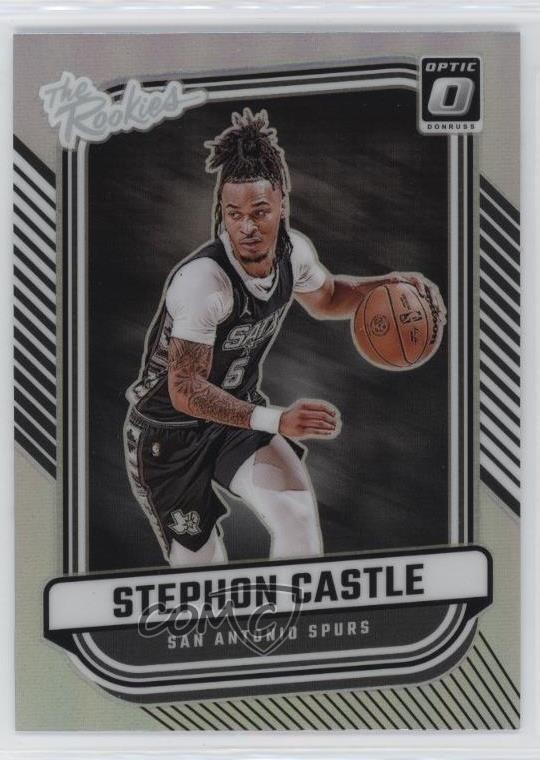 2024-25 Panini Donruss Optic The Rookies Holo Prizm Stephon Castle #4 1by6