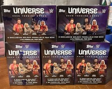 2025 Topps WWE Universe Lot Of (5) Blaster Box