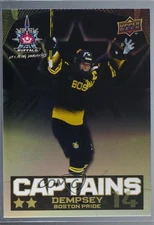 2022 Upper Deck PHF All-Star Showcase Captains Gold Jillian Dempsey #C-JD