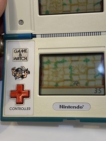 Vintage 1988 Nintendo Game & Watch "Gold Cliff" MV64 Multi Screen Console W/ BOX