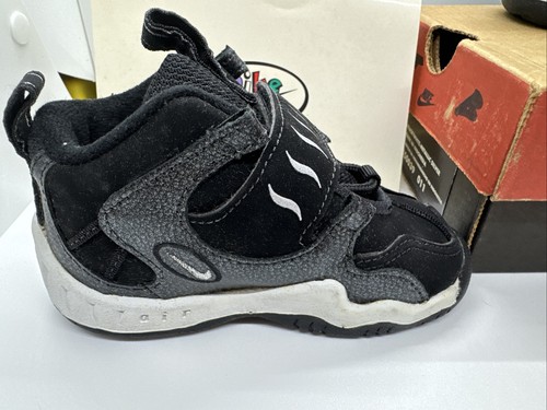 6c Baby Air Dt 5 levigatrici Deion bianche e nere 850039-011 anni 90 Dallas Cowboys nuove con scatola - Foto 10 di 12