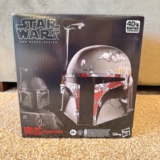 Star Wars Black Series Boba Fett 1st Edition ESB Premium Electronic Helmet NEW