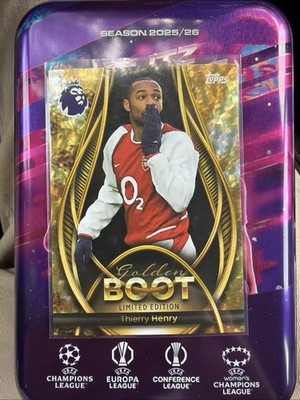 Topps Premier League 2026 Thierry Henry Golden Boot Arsenal GB1