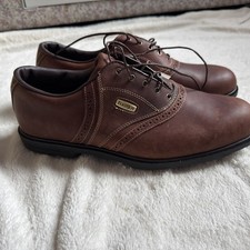 Footjoy AQL Brown Leather Oxford Golf Shoes UK 9 M new with tags