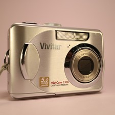 Vivitar Digital Camera Vivicam 5388 5.0MP Silver Tested