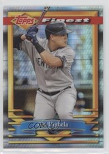 2021 Topps Finest Flashbacks Prism Refractor 22/35 Gio Urshela #16 5w7