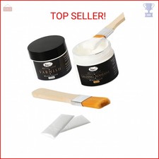 Gilding Adhesive, Gold Leaf Adhesive Kit, 50ml Gilding Epoxy Glue and 50ml Varni