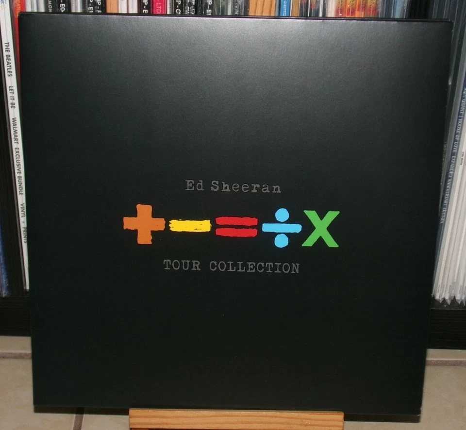 ED SHEERAN TOUR COLLECTION # 1688 MULTI SPALATTER COLORS LP BAD HABITS SHIVERS - Image 4 of 4