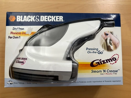 Gizmo Steam And Crease Iron Black And Decker New In Box - Iron/Steamer/Creaser