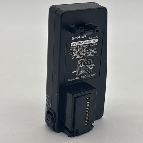 Sharp ViewCam A/V Pack / A/V Pack Mounting Converter - Made In Japan - Picture 3 of 4