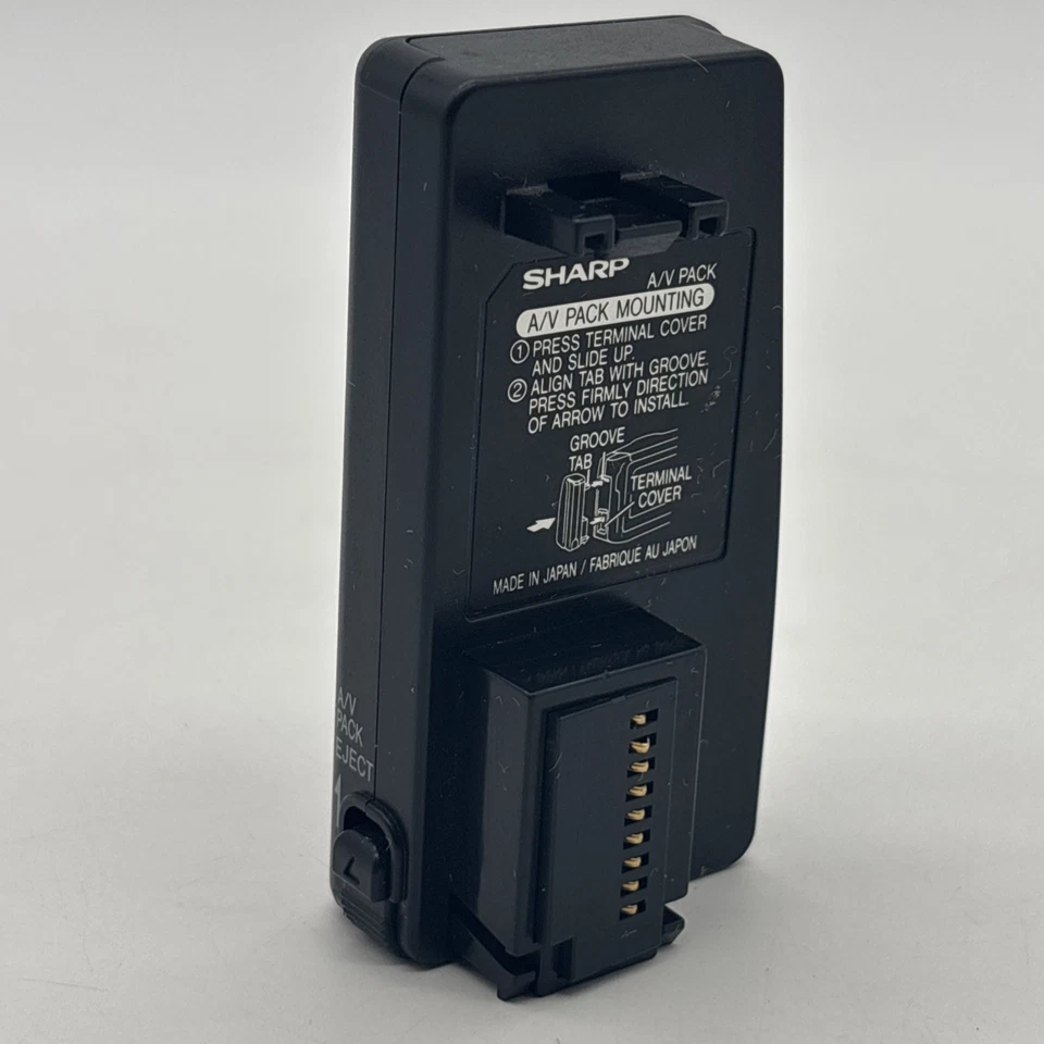 Sharp ViewCam A/V Pack / A/V Pack Mounting Converter - Made In Japan - Image 3 of 4