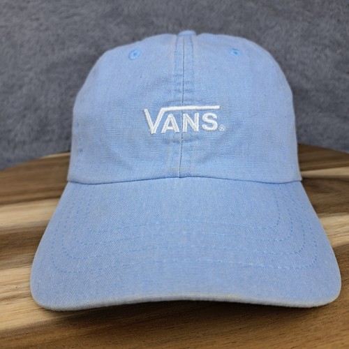 Vans Mütze Cap Strapback verstellbar blau weiß Off the Wall Skateboarding