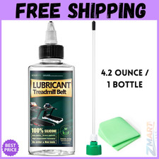 Silicone Treadmill Belt Lubricant 4.2ozHigh Temp Resistant w/ Applicator Tubes