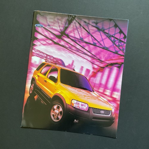 2001 Ford Escape - Escape Dealer Brochure / Poster - Sales Catalog