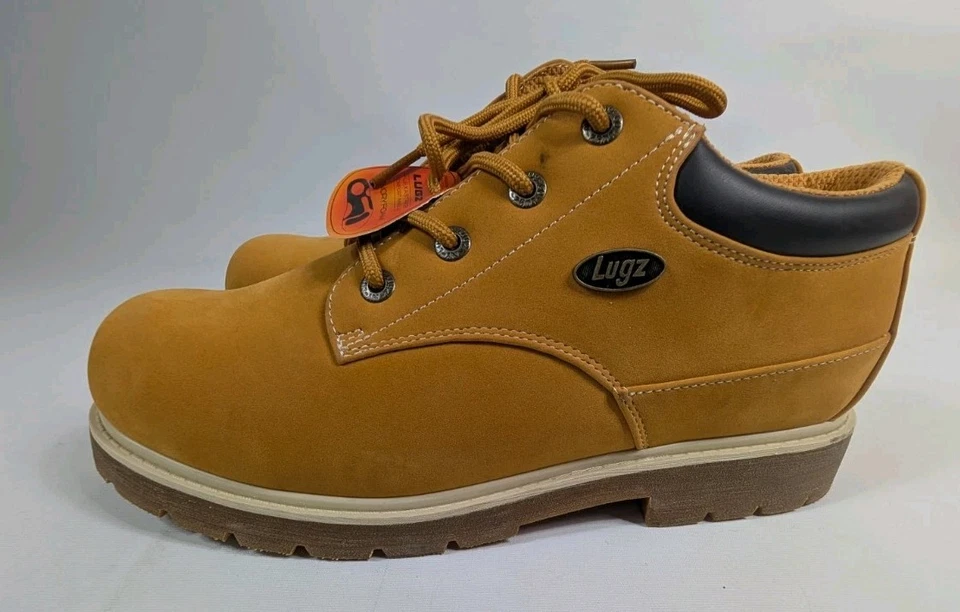 Bota Lugz Work Drifter Lo Lx Oxford 12 para hombre trigo dorado/corteza/crema MDRXLK-747 Foto 3 de 4