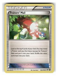 Trainers' Mail 92a/108 Alternate Art Holo Promo - XY Roaring Skies