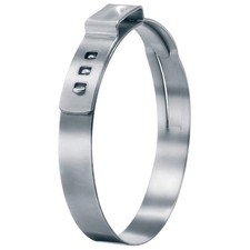OETIKER 16701005-100 Single-Ear Clamp,SS,5/8"Max OD,PK100 4E574