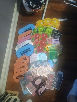45x Beauty, Facial Mask, Eye Mask Bundle, Hydrate,Exfoliate,Brighten(Lot of 45)