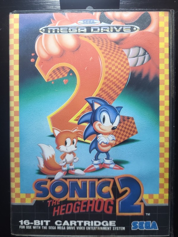 Sonic The Hedgehog 2 Sega Mega Drive With Manual