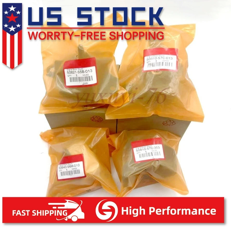 OEM 4X Engine Motor & Transmission Mount for 2002-2006 Acura RSX l4 2.0L Manual Foto 2 de 4