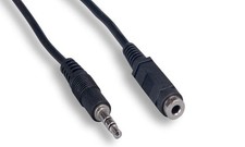 3.5MM Stereo Audio Extension Cable 6FT Cord 6 FT Male to Female AUX 6 Phone Car