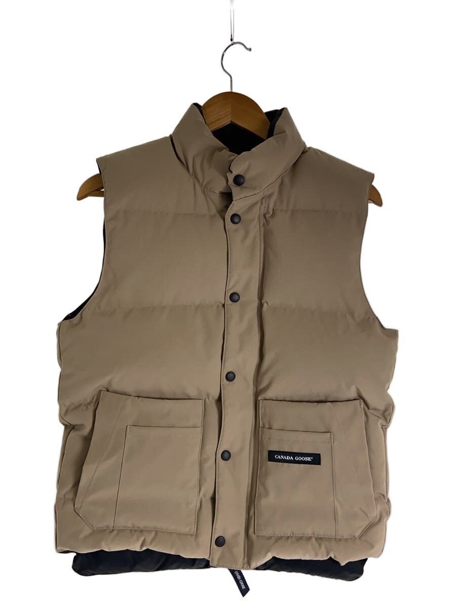 Size S CANADA GOOSE puffer Vest Polyester BEG Plain