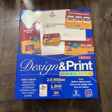 Design  Print Business Edition, New In Box
