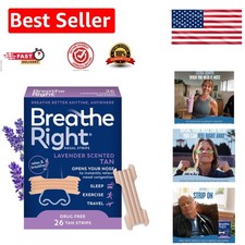 Lavender Scent Extra Strength Drug-Free Nasal Strips - 26ct for Better Breathing