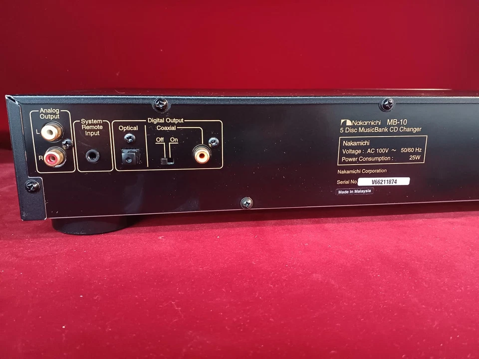 Trocador de CD Nakamichi MB-10 #BE08254 - Imagem 2 de 2