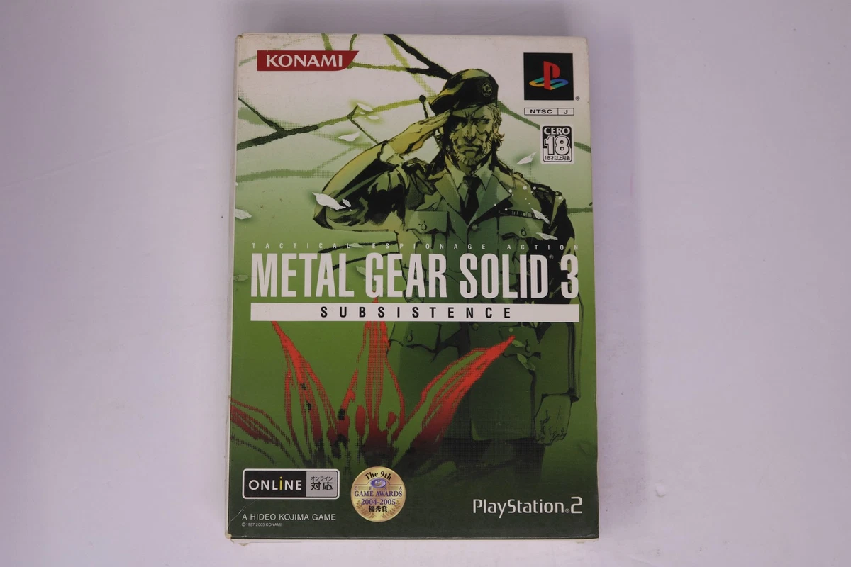 Metal Gear Solid 3 Subsistence for sale | eBay