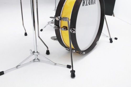 Tama Club-Jam Pancake Shell Kit 4 Piece - Electric Yellow/Black Nickel - Picture 8 of 12