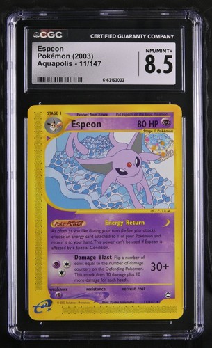 Espeon graded CGC 8.5 for sale on eBay